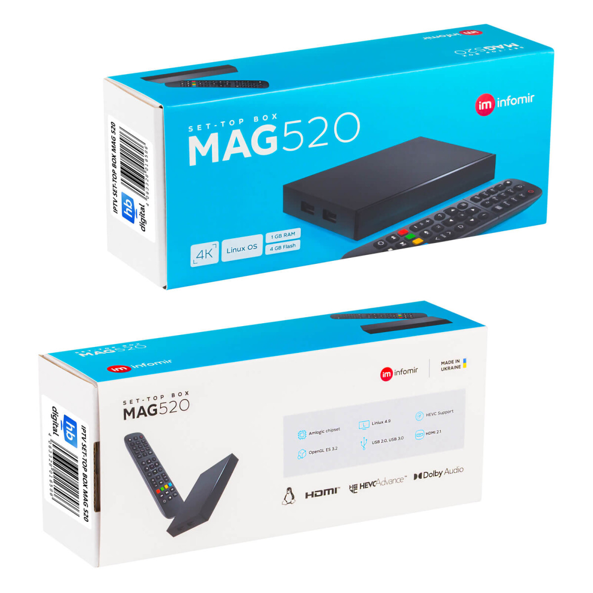 Refurbished Mag Iptv Set Top Box With K Linux