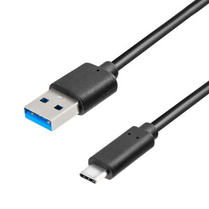 0,5 m USB 3.2 Kabel USB A Stecker auf USB C Stecker bis 5-Gbit Datenübertragungsrate