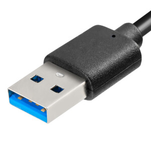 0.5 m USB 3.2 cable USB A plug to USB C plug up to 5 Gbit data transfer rate