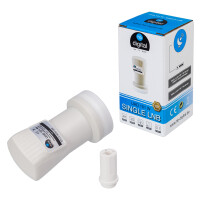 Megasat satellite system for camping in a case + hb-digital single LNB + 15m connection cable