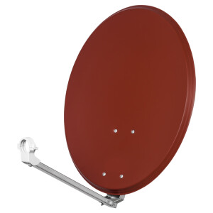 Satellitenschüssel Opticum QA 60 cm Stahl rot