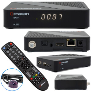 Octagon Receiver SX87 IPTV und DVB-S2 Receiver