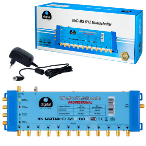 Multi-switch SAT hb-digital UHD-MS 5/12 up to 12...