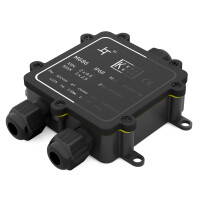 Junction box waterproof IP68 3 gang type Y installation box