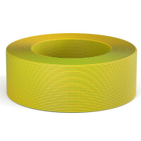 Câble de mise à la terre H07V-K en PVC 6mm² - Fil électrique souple vert-jaune pour installations PV 100m