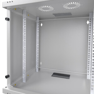 Server Rack - 19 inch - 9 U - locking - up to 75 kg - grey