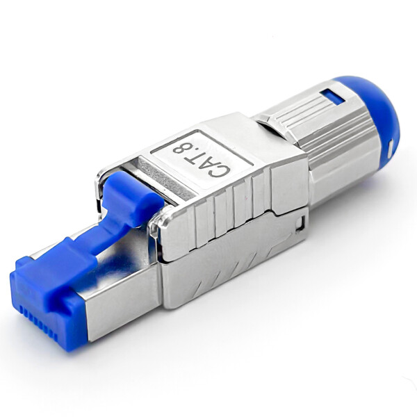 CAT 8 RJ45 Network Connector with PoE Support