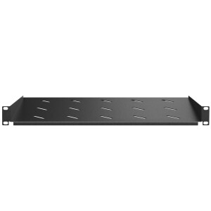 1U Shelf for 19-inch Network Cabinet 270 mm black