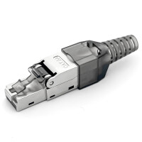 RJ45 Stecker Netzwerkstecker CAT 6a LSA Feldanschlussstecker mit PoE Unterstützung