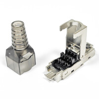 RJ45 Stecker Netzwerkstecker CAT 6a LSA Feldanschlussstecker mit PoE Unterstützung