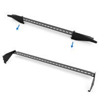 Patch panel 24-port with Cat.7 RJ45 Keystone modules 19" patch panel 1U