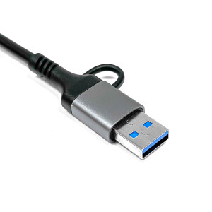 USB-C auf Ethernet Adapter mit USB 3.0