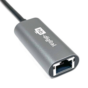 USB-C auf Ethernet Adapter mit USB 3.0