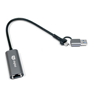 Adaptateur USB-C vers Ethernet avec USB 3.0