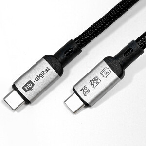 2m Câble USB-C Câble de données USB-4 20Gbps Câble de charge 240W