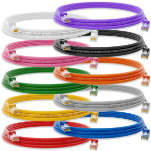 Cable ethernet cat 6 U/UTP PVC rj45 cable informatique cat 6